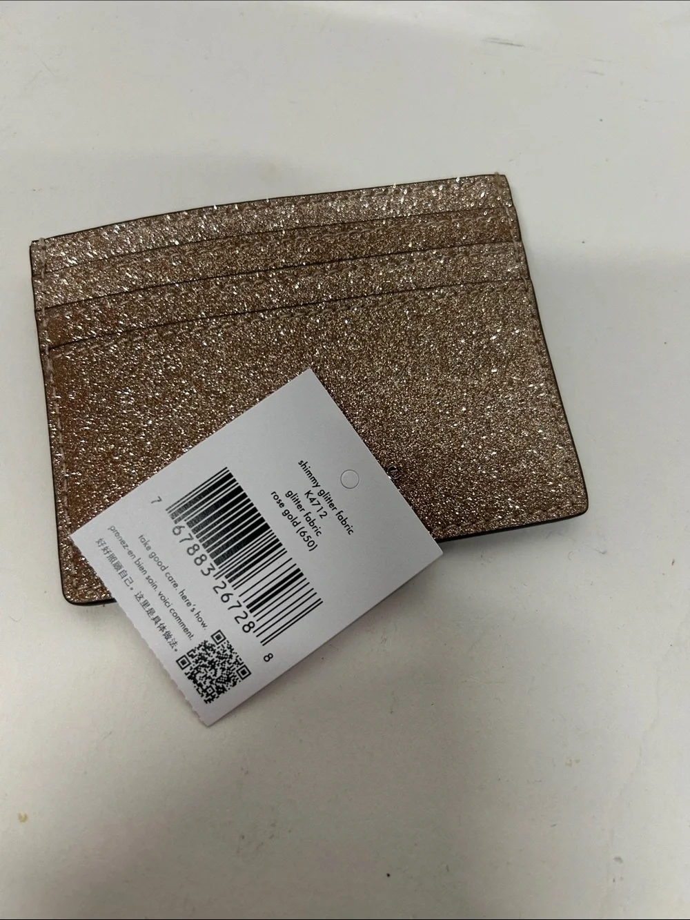 kate spade compact glitter